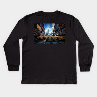 Times Square Kids Long Sleeve T-Shirt